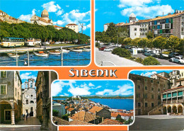 Navigation Sailing Vessels & Boats Themed Postcard Sibenik Harbour Pier - Sailing Vessels