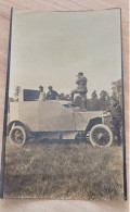 Photo Automitrailleuse Peugeot Premiere Guerre Mondiale - Guerre, Militaire