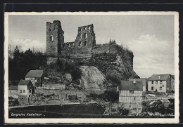 AK Kastellaun, Blick Auf Die Burgruine  - Kastellaun