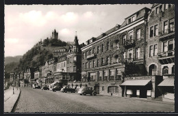 AK Cochem An Der Mosel, Moselstrasse Mit Geparkten Autos  - Cochem