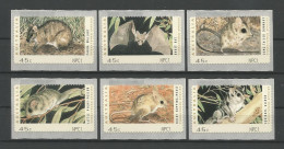 Australia 1993 Endangered Animals  Y.T. D 18/23 ** - Viñetas De Franqueo [ATM]