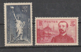 France N° 352 Et 353 ** 2 Valeurs - Unused Stamps