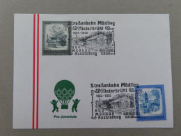 Österreich Pro Juventute - Mit Sonderstempel 23. 10. 1983 Hinterbrühl, Straßenbahn Mödling (Nr.1263) - Other & Unclassified