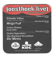 122a Brij. Maes Waarloos Oosthoek Live '06 Dilbeek - Beer Mats