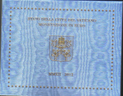 Vaticano DIVISIONALE 2012 8 VALORI Fdc - Vaticano (Ciudad Del)