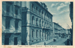 FOGGIA - CORSO VITTORIO EMANUELE - BANCO DI NAPOLI - F.P. - Foggia