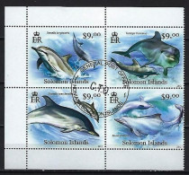 Salomon 2012 Dauphins (435) Yvert 1371 à 1374 Oblitérés Used - Solomon Islands (1978-...)