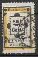 Suriname 1892, NVPH 22 Verschoven Kader (SN 2920) - Surinam ... - 1975