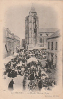 ***  76  ***  LE TREPORT Le Marché Place De L'église Précurseur Neuf TTBE  - Le Treport