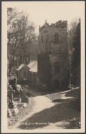 St Just In Roseland Church, Cornwall, C.1930 - Hawke RP Postcard - Altri & Non Classificati