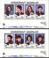 1995 206 AzerbaijanThe 25th Anniversary Of First Manned Moon Landing - Female Astronauts MNH - Azerbaiján