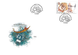 Czech Republic - 2024 - Personalities - Eduard Petiska, Czech Writer - FDC (first Day Cover) - FDC