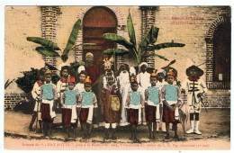 Congo Français / Brazzaville / Artistes Du " Chat Botté " En 1926 - Brazzaville
