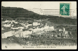 !! ALGERIE 1909 Sur CP KRAG 7 Lignes CONSTANTINE 9 OCT 09 + Au Dos Pour Paris KRAG 5 PARIS DISTRIBUTION 20 OCT 09 - Sonstige & Ohne Zuordnung