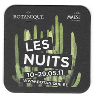 149a Brij. Maes Waarloos Botanique Les Nuits 10-29.05.11 - Beer Mats