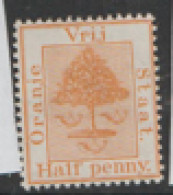 Orange Free State  1867 SG 1  1/2d  Mounted Mint - Orange Free State (1868-1909)