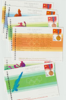 Olympic Games In Seoul 1988 - Six Chinese Postal Stationaries Commerating Gold Medals Mint. Postal Weight Approx - Ete 1988: Séoul