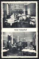 AK Soest, Hotel Kaiserhof, Direkt Am Bahnhof  - Soest