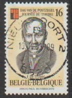 Belgique N° 2596  Obl.  Journée Du Timbre  Frans De Troyer -  Belle Oblitération Centrale - Gebraucht