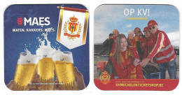 153a Brij. Maes Waarloos Maten Kakkers Maes Rv Op T.V. - Beer Mats