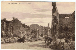 Cuffiés / Carrefour De L'Eglise / Destructions WW1 - Other & Unclassified