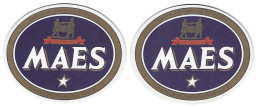 158a Brij. Maes Waarloos Maes  Rv - Beer Mats