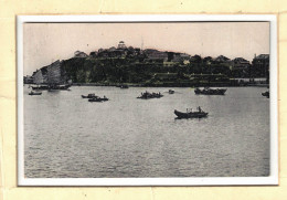 CPA  CHINE CHINA YANTAI CHEFOO PORT HARBOUR VIEW BOATS  Old Postcard - Chine