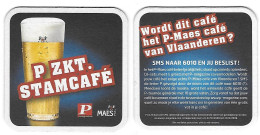 163a Brij. Maes Waarloos P ZKT. Stamcafé Rv - Beer Mats