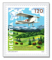 Switzerland 2024 (2/24) La Caquerelle Lausanne Plane Flugzeug Avion Aereo Schaf Mouton Pecora Fieseler Storch Aircraft - Nuovi