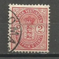 Denmark Danish West Indies Sc.#29 Used 1903 - Deens West-Indië