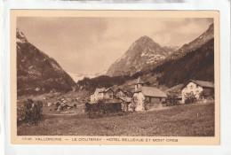 CPA :  14 X 9  -  VALLORCINE  -  LE  COUTERAY - HOTEL  BELLEVUE  ET  MONT  OREB - Autres & Non Classés