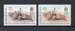 MALI  N° 45 + 46   NEUFS SANS CHARNIERE  COTE 2.50€    CAMPAGNE CONTRE LA FAIM - Mali (1959-...)