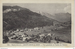 74  - SAINT JEAN De SIXT - Vue Generale Et Vallée De Thones    ( Haute Savoie ) - Autres & Non Classés