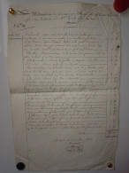 N°2001 ANCIENNE LETTRE A M PURNOT DE CHAUMEZ DATE 1831 - Historical Documents