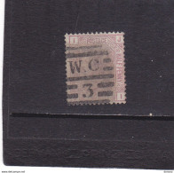 GB 1875 VICTORIA Yvert 56 Planche 16 Oblitéré, Used Cote : 70 Euros - Used Stamps
