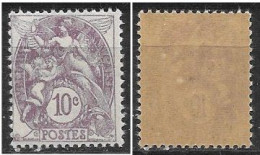 Type Blanc- 10 C. Violet - Type II - (1929 ) - Y & T N° 233 ** - Ongebruikt