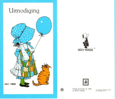 Chat Et Fillette -cat And Child-  Meisje Met Ballon En Poesje -katze, Kind- Holly Hobbie - Katzen