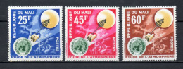 MALI  N° 47 à 49   NEUFS SANS CHARNIERE  COTE 3.50€    ESPACE ATMOSPHERE - Malí (1959-...)