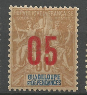 GUADELOUPE  N° 73 NEUF** LUXE SANS CHARNIERE / Hingeless / MNH - Unused Stamps