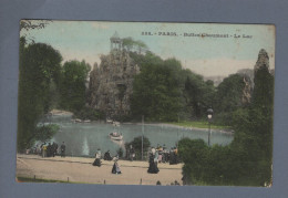 CPA - 75 - Paris - Buttes-Chaumont - Animée - Colorisée - Circulée En 1908 - Parchi, Giardini