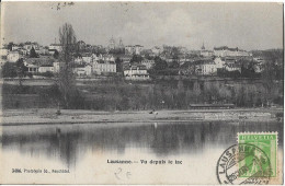 SUISSE - LAUSANNE - Vu Depuis Le Lac - Lausanne