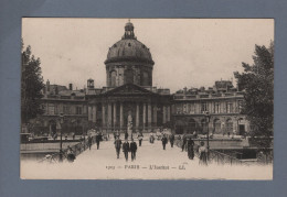 CPA - 75 - Paris - L'Institut - Animée - Non Circulée - Andere Monumenten, Gebouwen