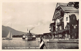 Österreich - St. Wolfgang (OÖ) Landungsplatz Mit Weißen Rößl - Dämpfer - St. Wolfgang