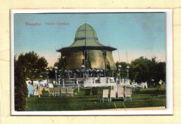 CPA  CHINE CHINA SHANGHAI ANIMATED PUBLIC GARDEN KIOSK   Old Postcard - China