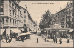 Place Du Molard, Genève, 1913 - Phototypie Co CPA - Genève