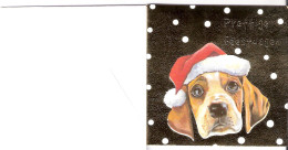 Chien  - Dog- Hunde -  Hondje Met Kerstmuts - Chiens
