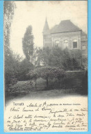 Ternat-Ternath (Vlaams Brabant Flamand) -1901-Le Château De Monsieur Crabbe- Voir Cachets Et Timbres - Ternat