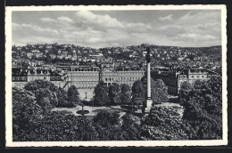 AK Stuttgart, Schlossplatz Mit Neuem Schloss  - Stuttgart