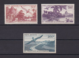 OCEANIE 1948 PA N°26/28 NEUF AVEC CHARNIERE VUES - Posta Aerea