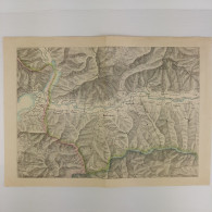 Carta Geografica Militare - Morbegno - Sondrio Primi '900 - Carte Geographique